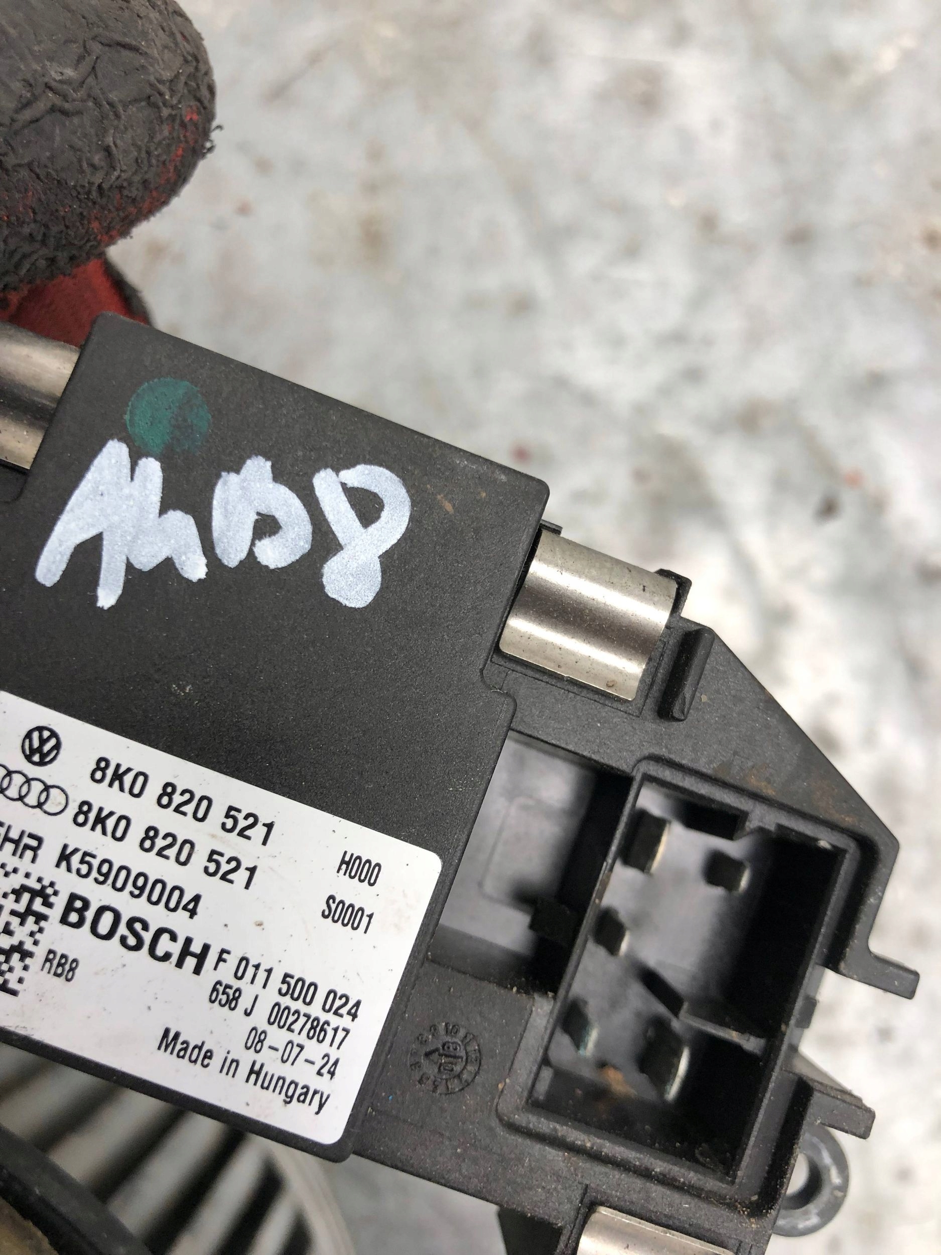 DMUCHAWA Lüfter AUDI A4 B8 A5 8K0820521