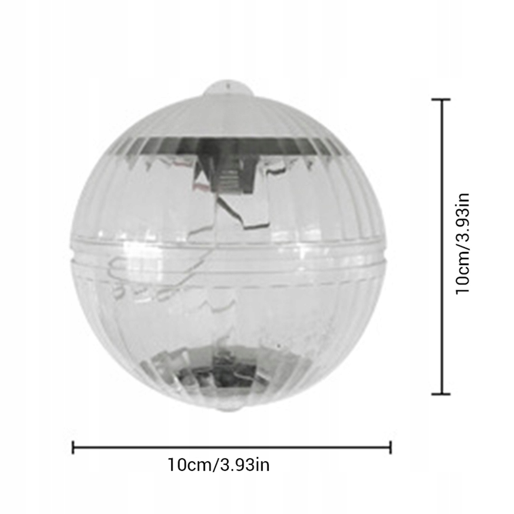 PŁYWAJĄCE LAMPY SOLARNE DO STAWU LED 10*10CM Marka inna