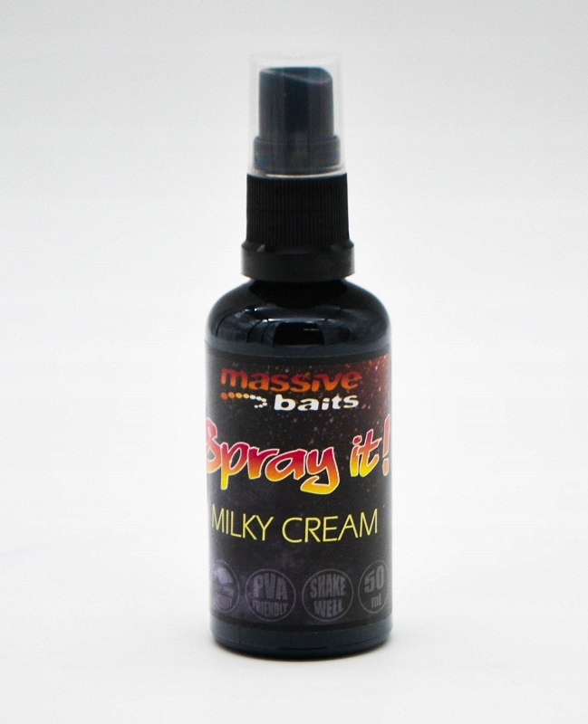 Dopalacz Spray Massive Baits SprayIT Milky Cream 50 ml