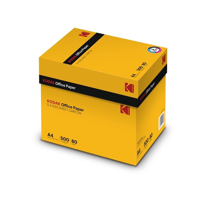 PAPIER KSERO BIAŁY A4 80 G/M2 500 ARKUSZY KODAK Stan opakowania oryginalne