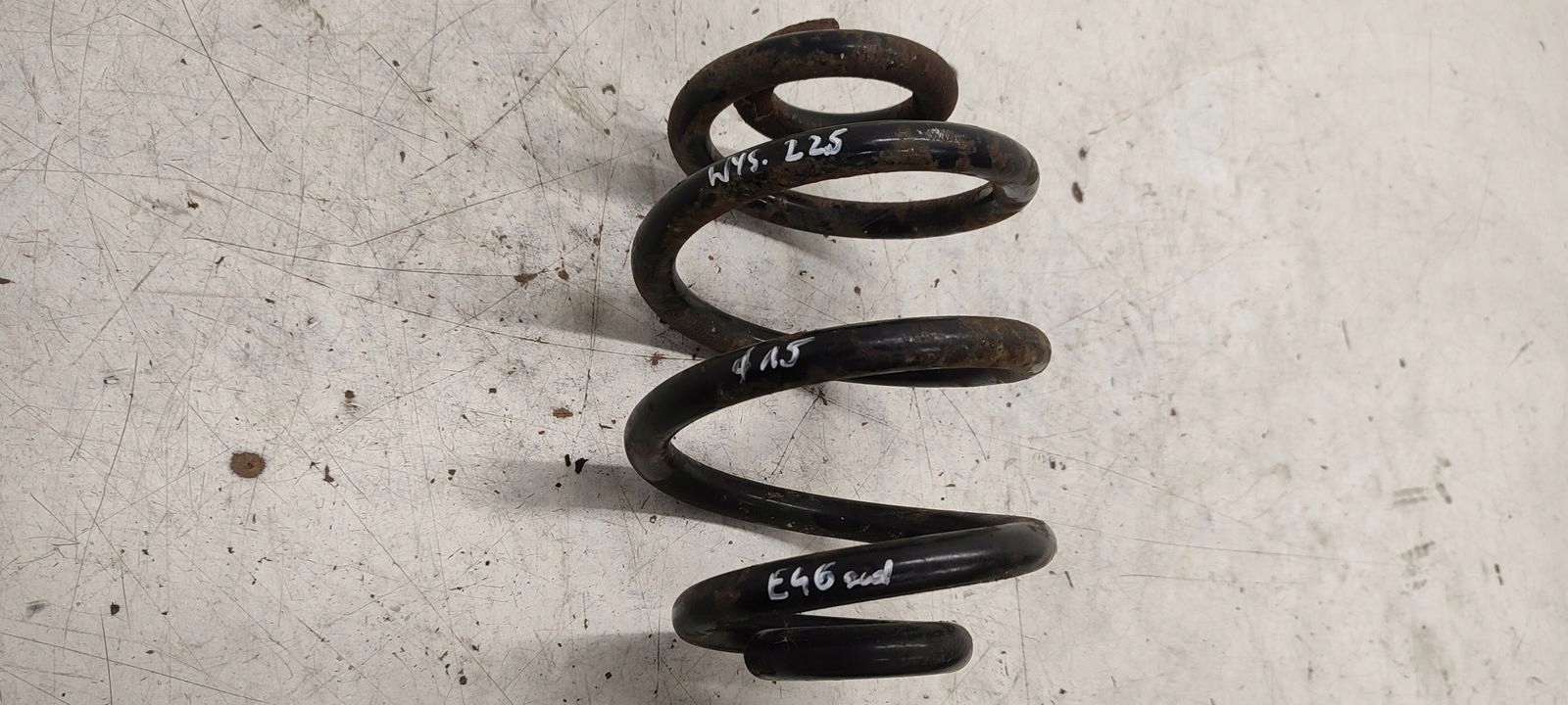 spring rear part rear BMW E46 LIFT 2,2