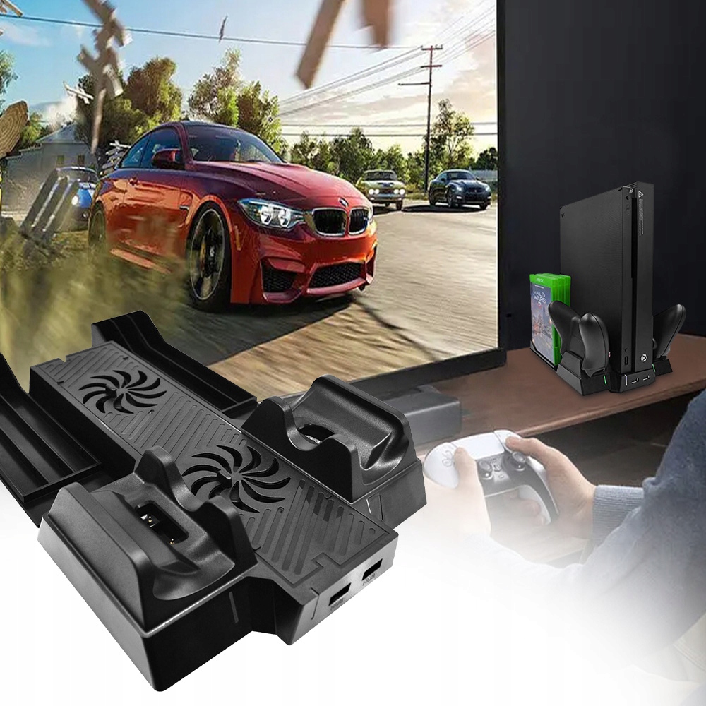 Wielofunkcyjna podstawka chłodząca hosta do ładowania konsoli Xbox ONE-X