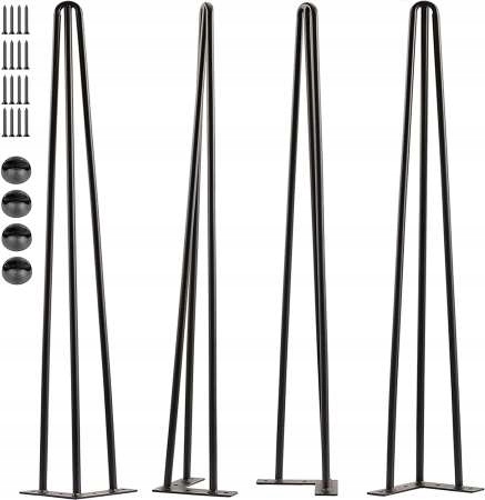 

4x Nogi do stołu retro Hairpin Legs 72cm Loft