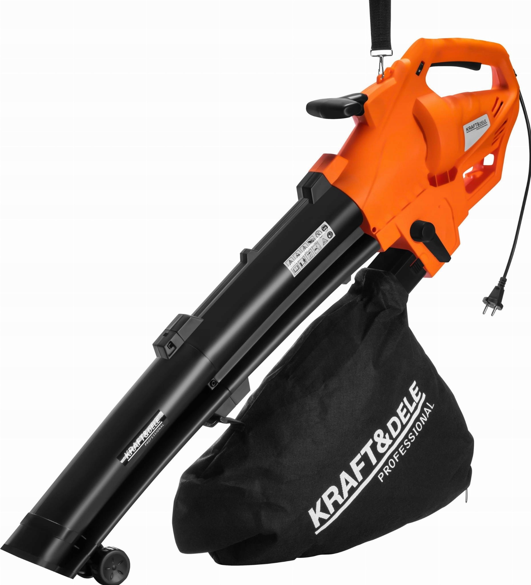 Kraft&dele KD5197 Foukač 3600W 2v1 s drcením