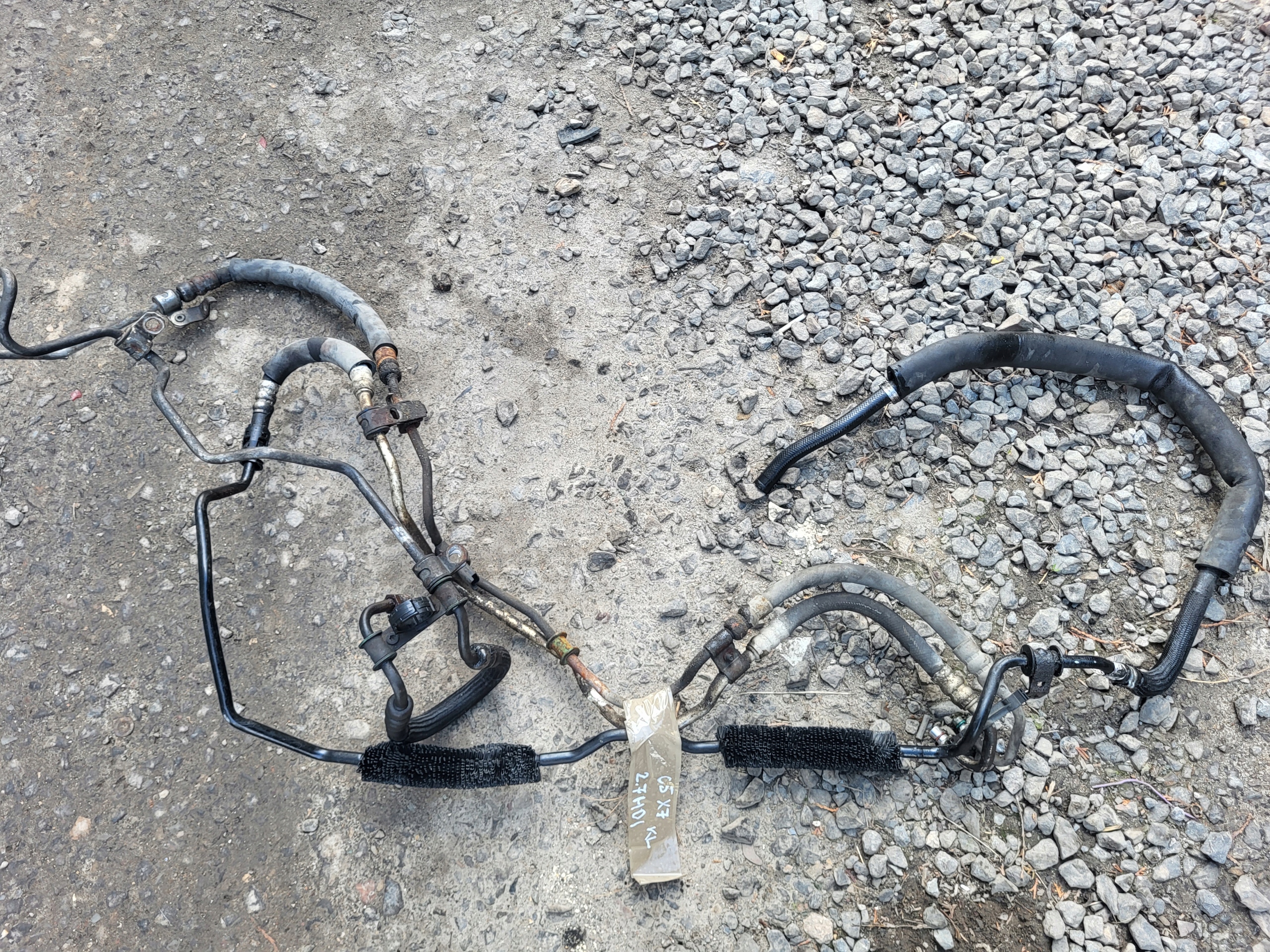 PRZEWÓD PRZEWODY WSPOMAGANIA CITROEN C5 III X7 2.7 HDI KOMPLET