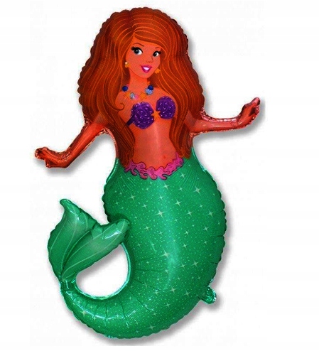 Balon foliowy Syrenka Party Urodziny 61 cm