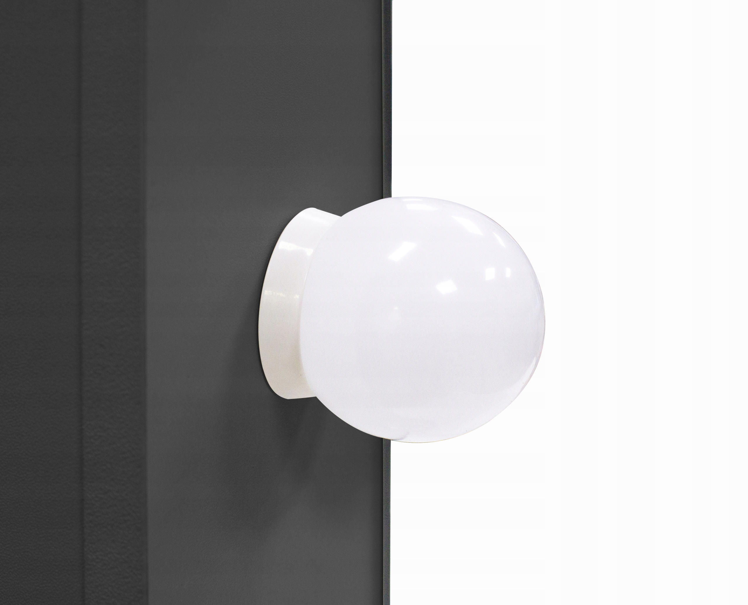 TOALETKA kosmetyczna LUSTRO OŚWIETLENIE 12 LED TABORET Wysokość mebla 140 cm