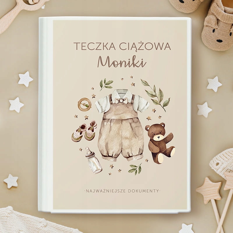 

Teczka ciążowa na dokumenty i badania w ciąży