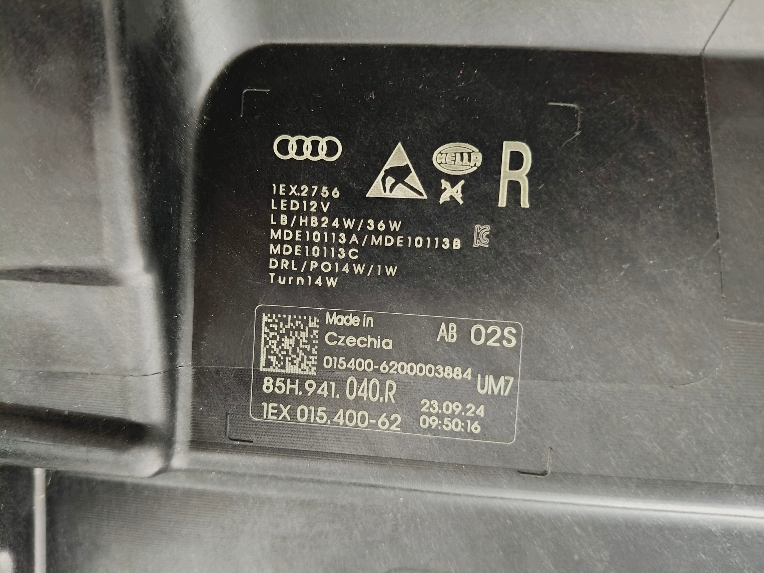 Licht rechts REFLEKTOR AUDI Q6 86H 23- FULL LED