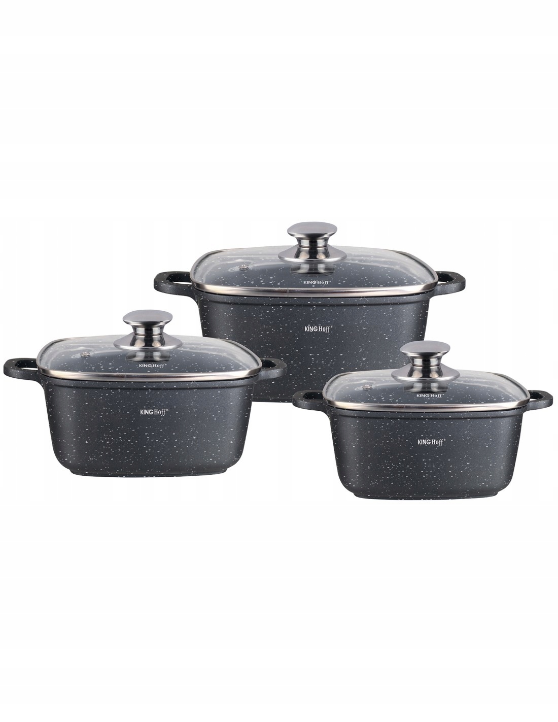 Súprava hrncov Kinghoff Forest hliníkové 6 ks KH-1607