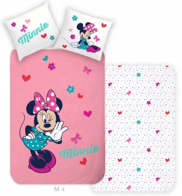 POŚCIEL 100x135 DWUSTRONNA BAYBY MINNIE