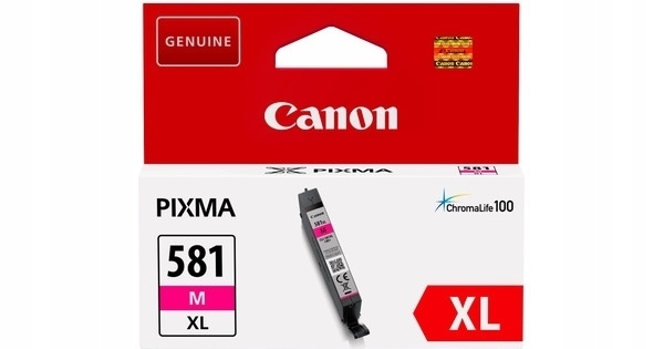 TUSZ ORYGINAŁ CANON CLI-581XLM CLI-581XL MAGENTA