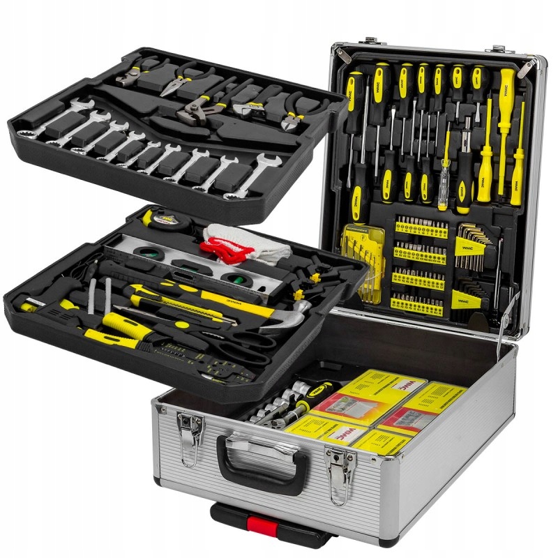 ZESTAW NARZĘDZI KLUCZY 1400 EL WALIZKA NARZĘDZIOWA EAN (GTIN) 4811450000535