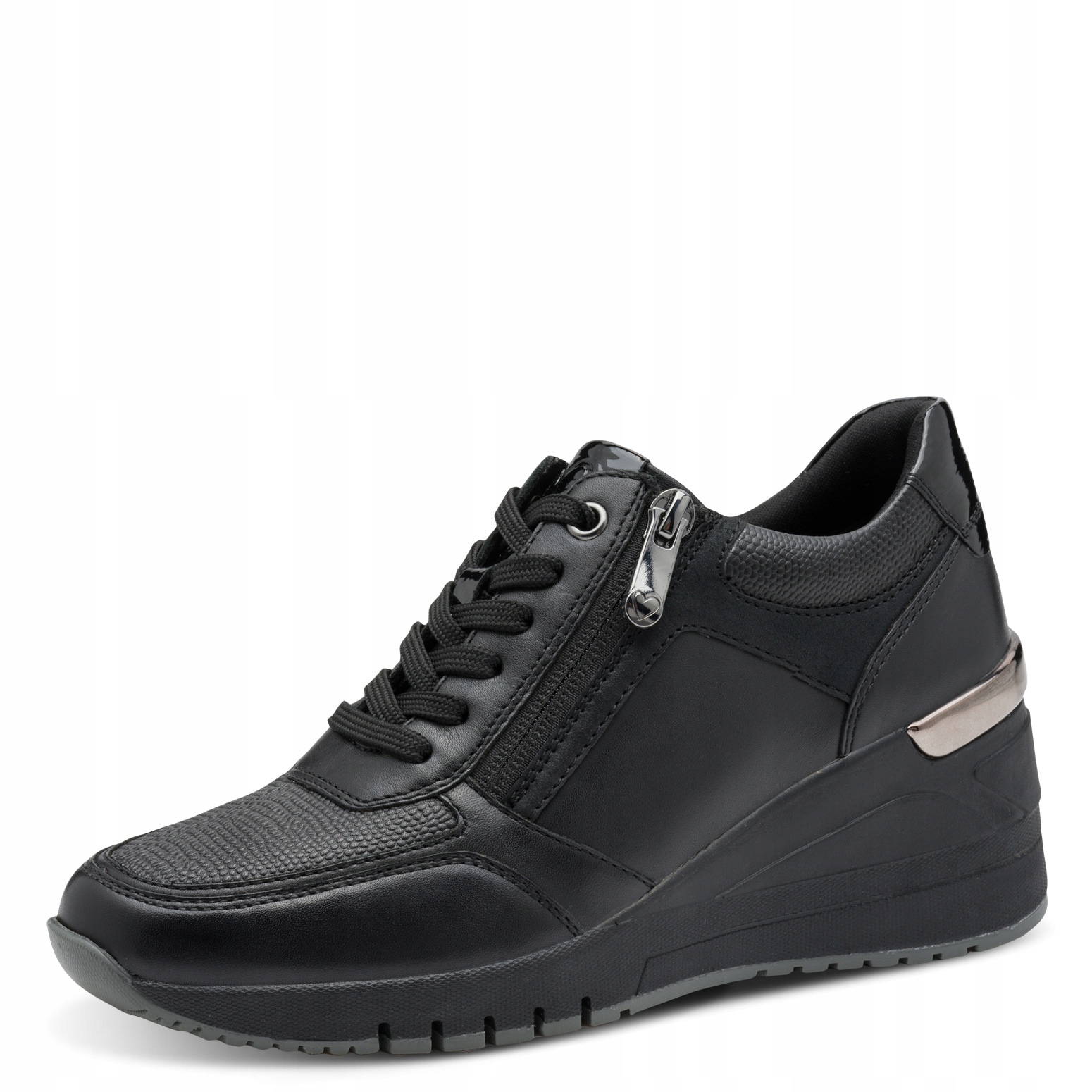 Marco Tozzi 23702-45 Sportovní Černé Klínkové Vel. 37