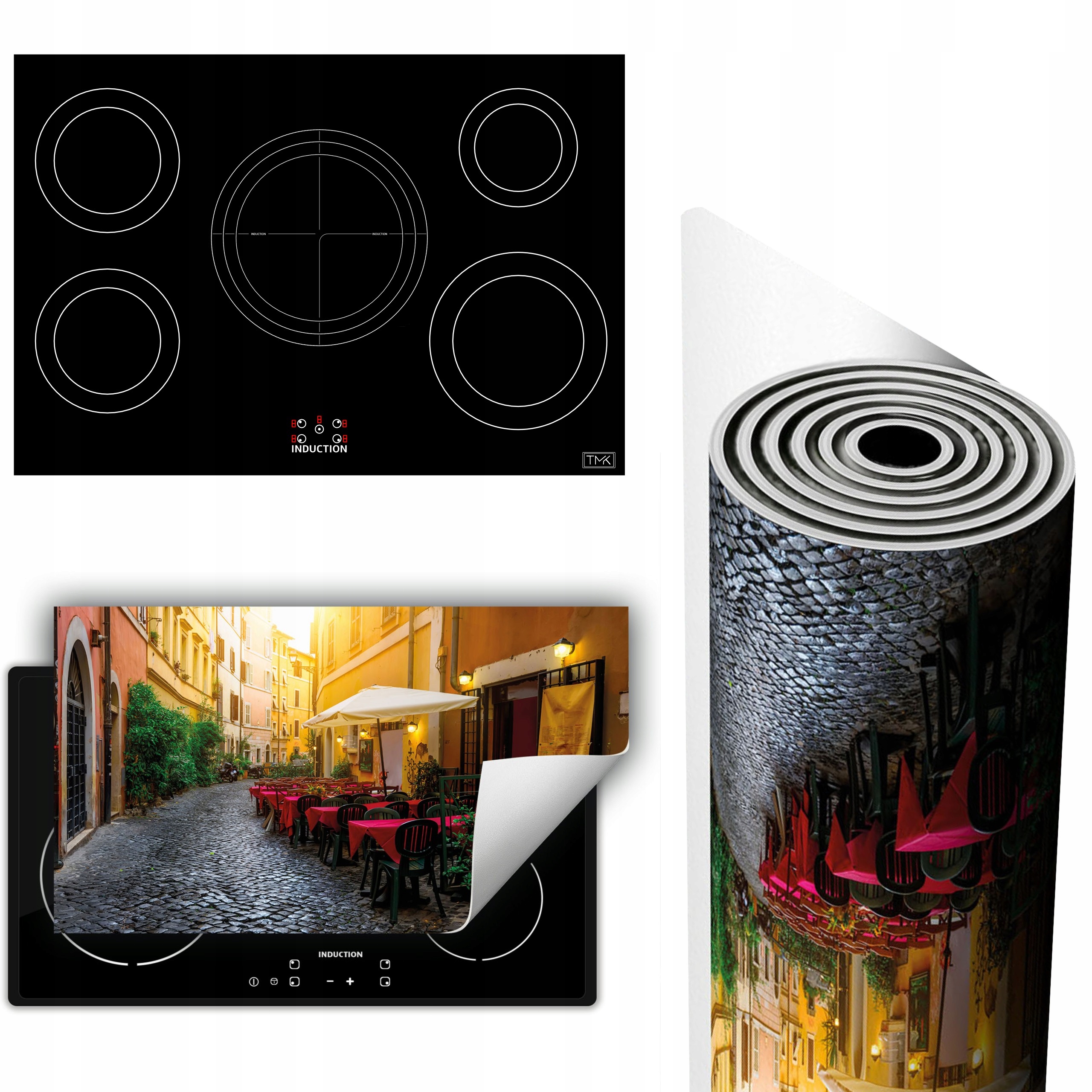 Vinylová Podložka Ochrana Kuchyňské Desky 90x52 alej