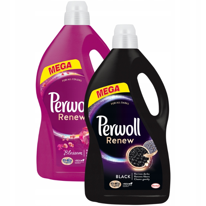 

Perwoll Color Black Płyn do Prania 3,74l x2 136p