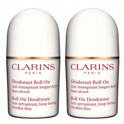 Clarins Roll-On Duo Deodorant Long Lasting dezodorant roll-on 2 x 50 ml