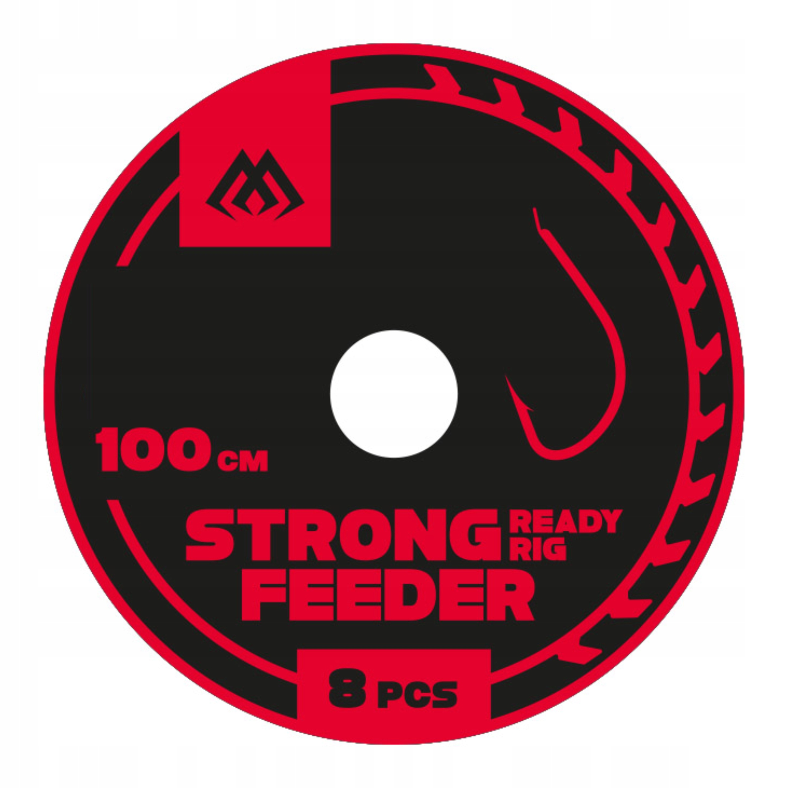 Haczyki z przyponami Mikado Strong Feeder na klasyczny feeder rozmiar 12