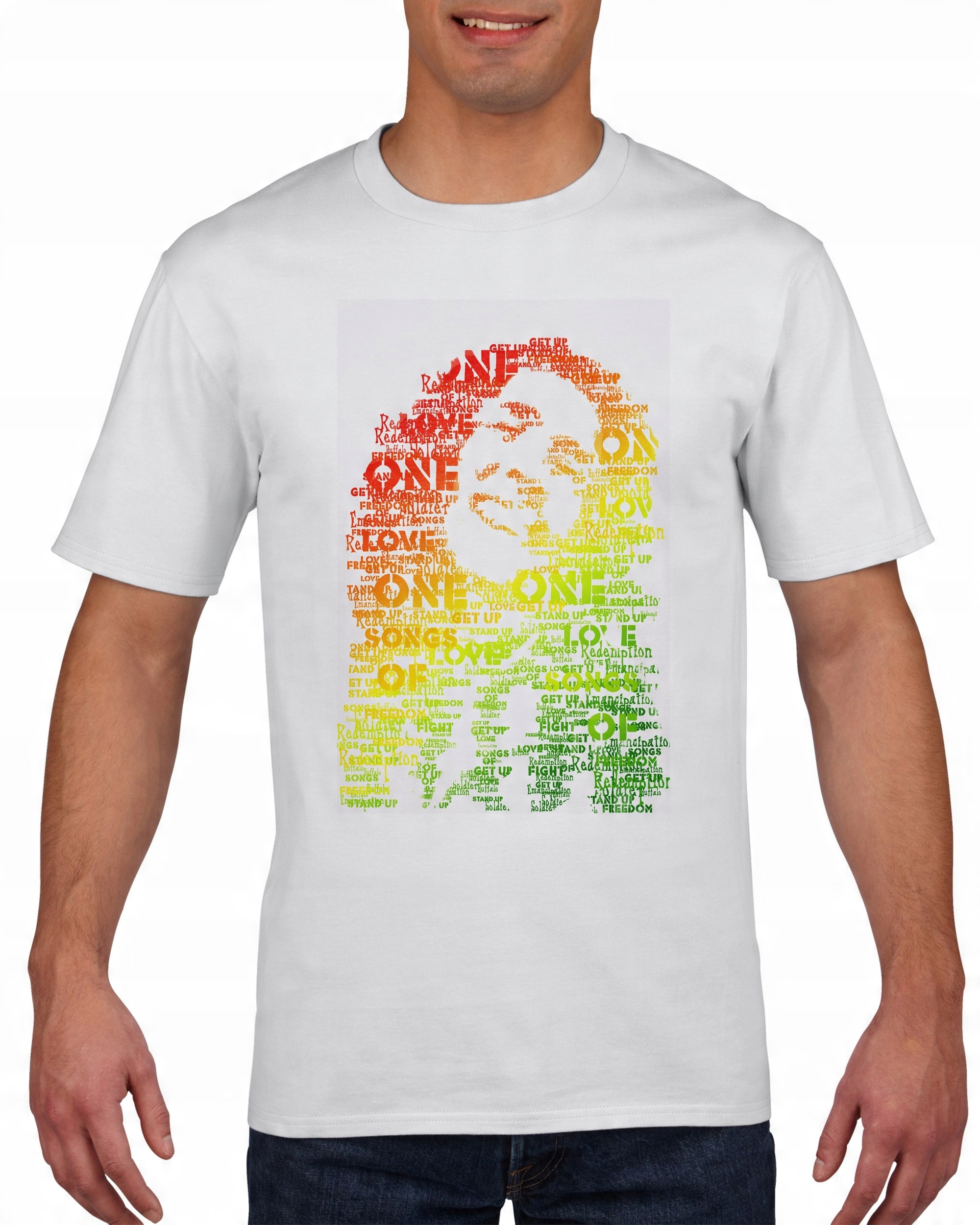 

Koszulka męska Bob Marley Ganja S
