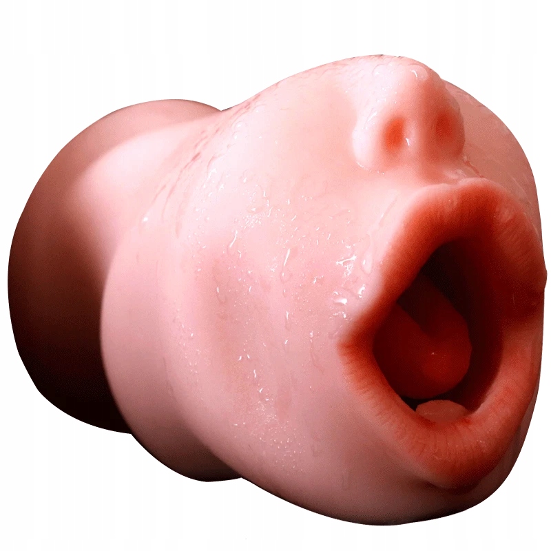 MASTURBATOR MĘSKI DO LODA MOCNO SSĄCY ORALNY USTA Z JĘZYKIEM