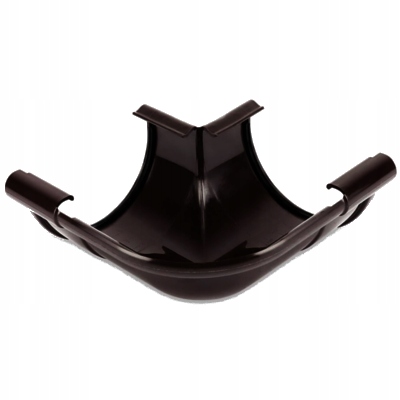 Galeco PVC Brąz 130mm łuk 90° zewnętrzny