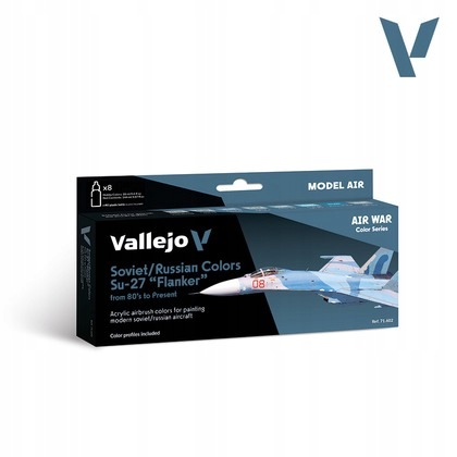 Vallejo: 71.602 Model Air Air War Sovětské/Ruské barvy Su-27 "Flanke
