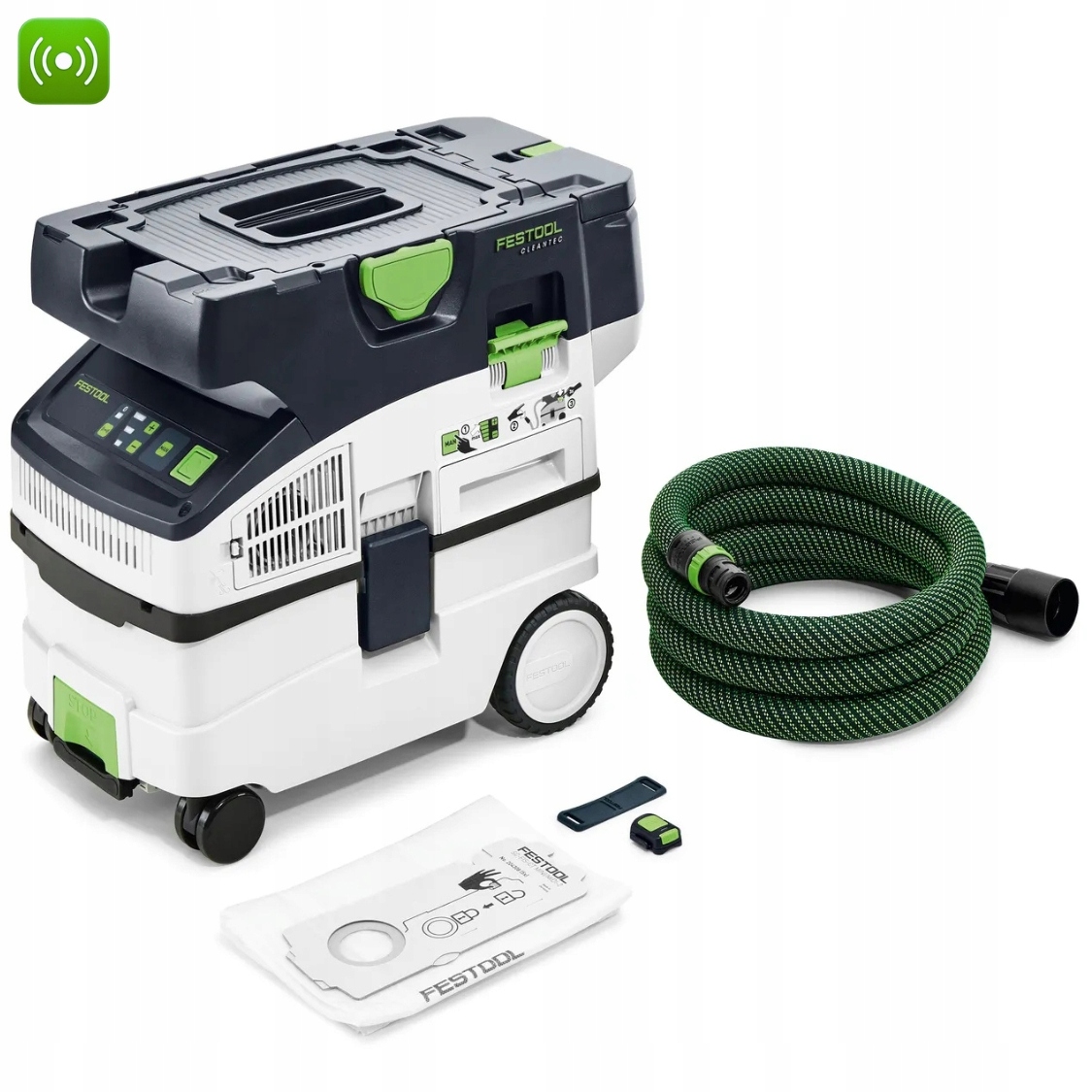 Odkurzacz Akumulatorowy Festool Ctmc MIDI I-Basic Bluetooth 577067