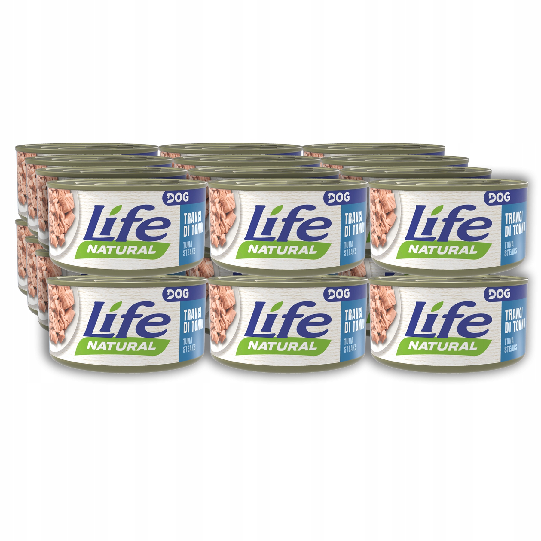 Levně Life Dog Krmivo pro psa konzerva 90g Set 24x90g Tuňák