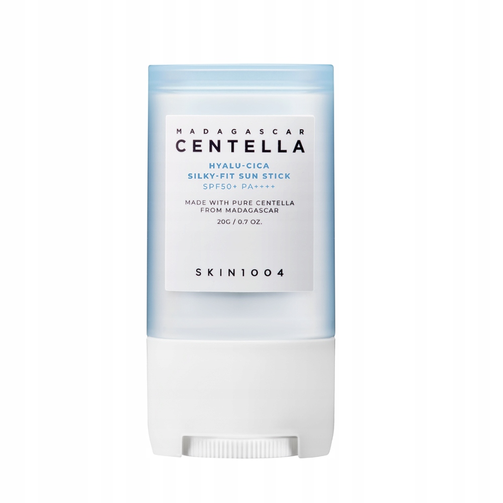 SKIN1004 Centella Hyalu-Cica Silky-Fit Sun Stick z Madagaskaru, 20g