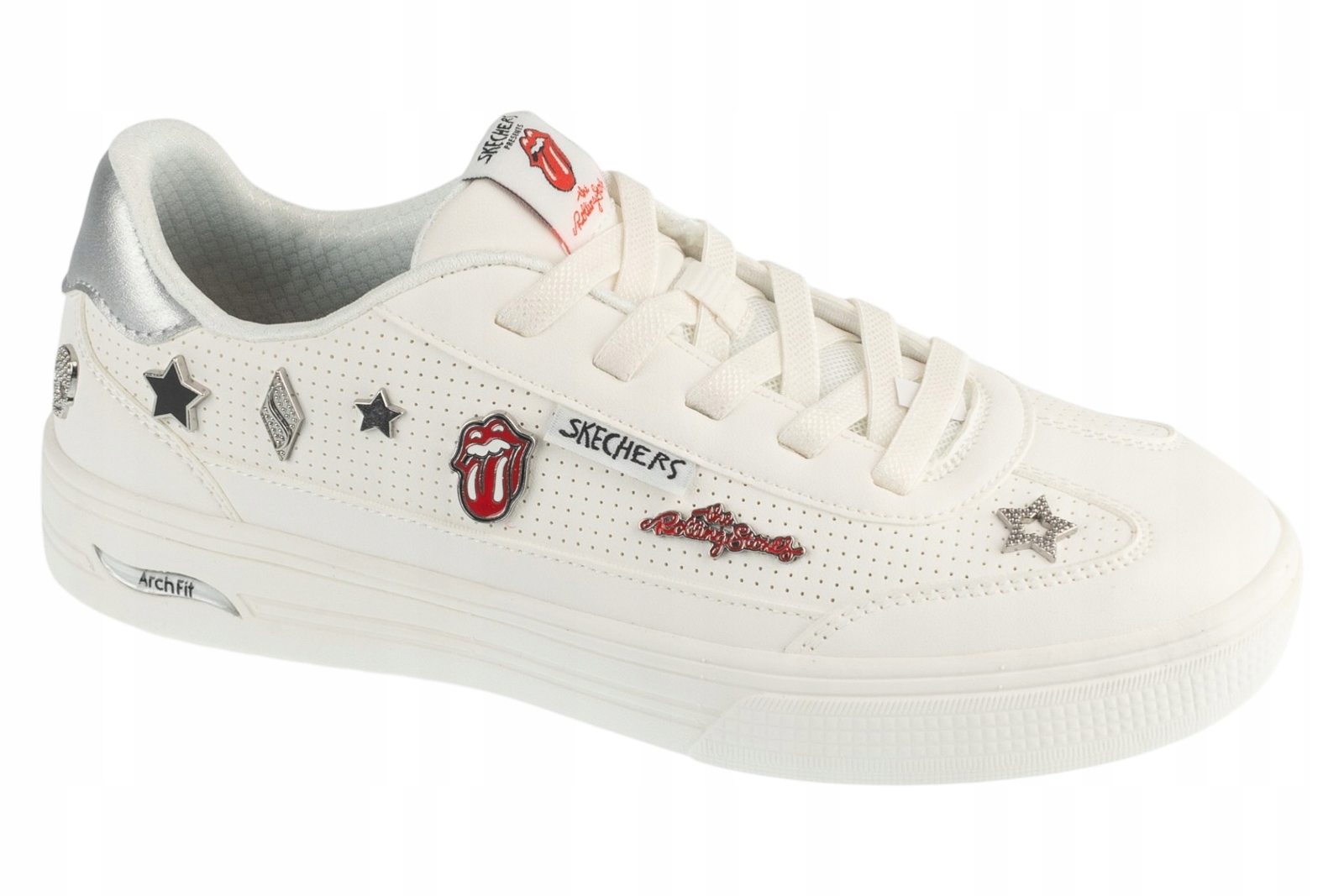 Skechers Arch Fit Arcade Rolling Stones [38] Dámské tenisky, bílé