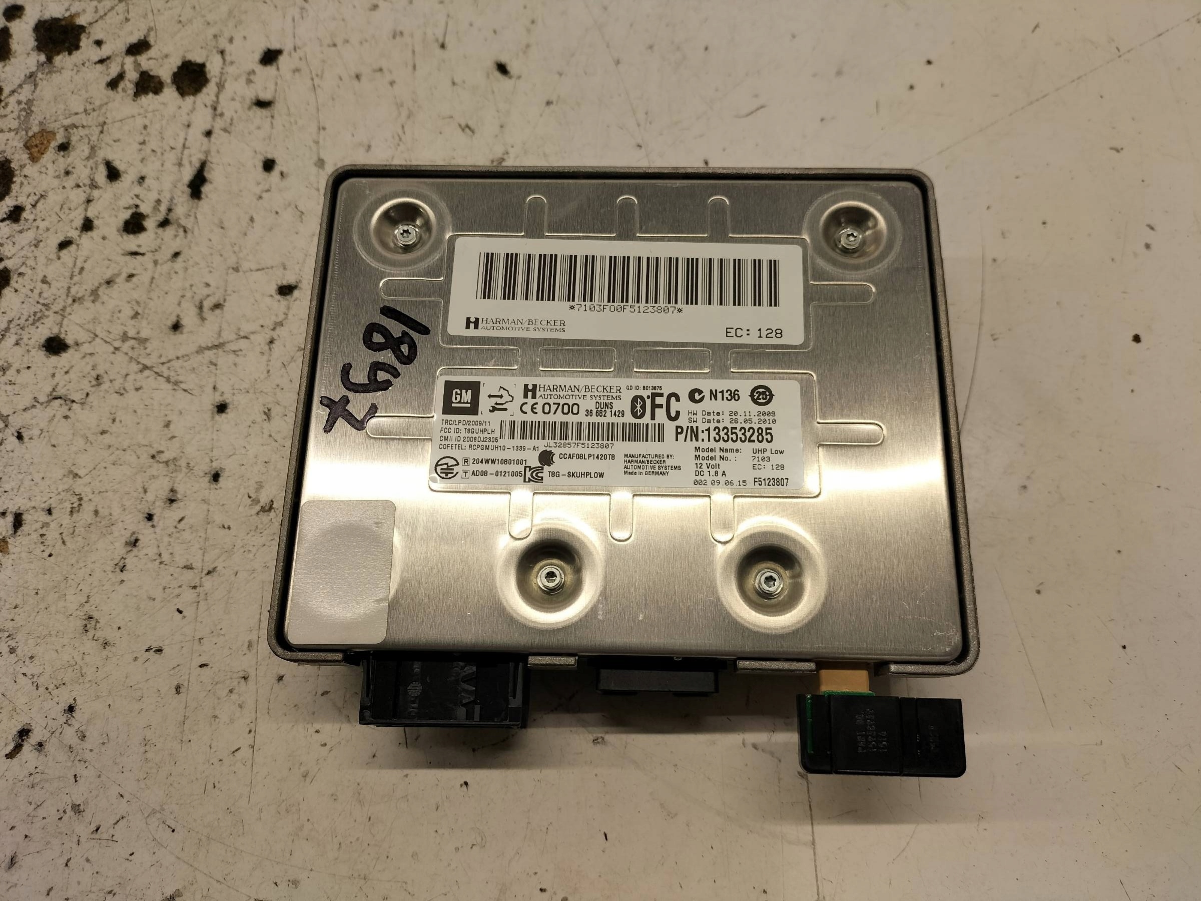 module BLUETOOTH 13353285 Opel Astra IV (2009- 2020 ) J