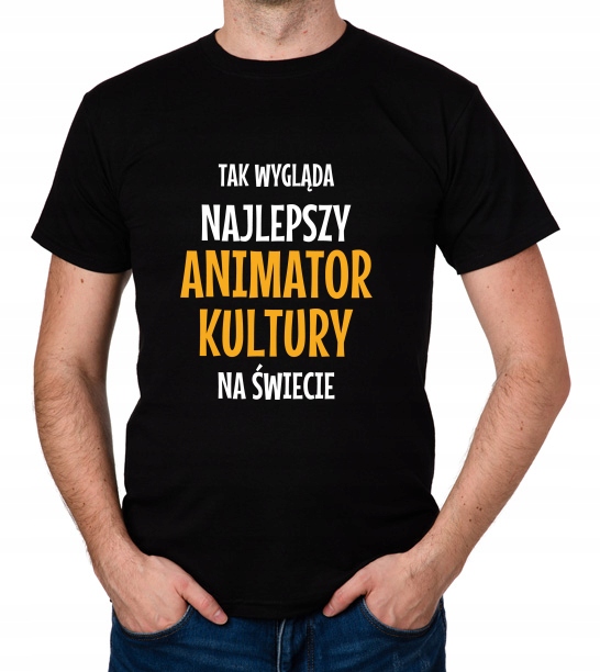 

koszulka Najlepszy Animator Kultury prezent
