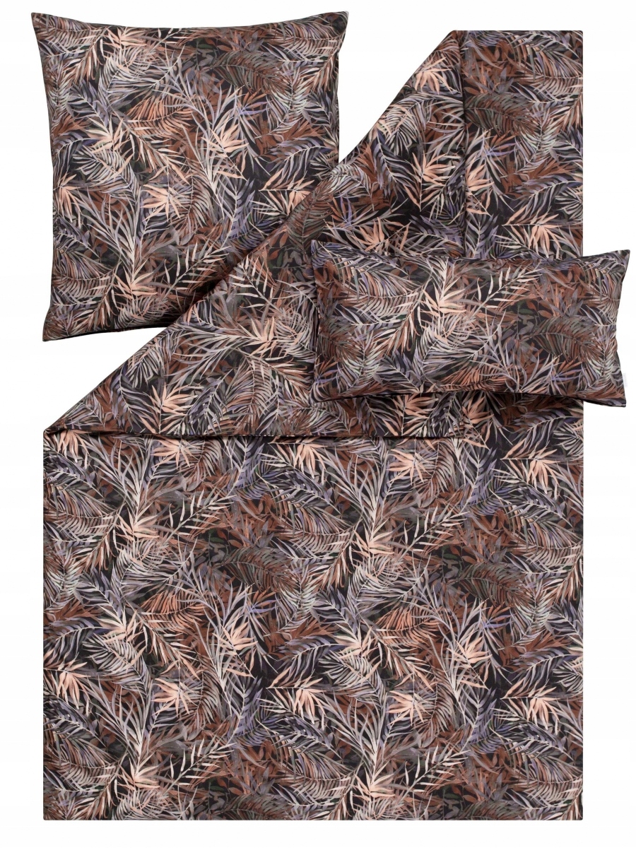 Posteľná Bielizeň Estella 7920/330 Djamal Mako Satén 160x200 cm 5 dielov