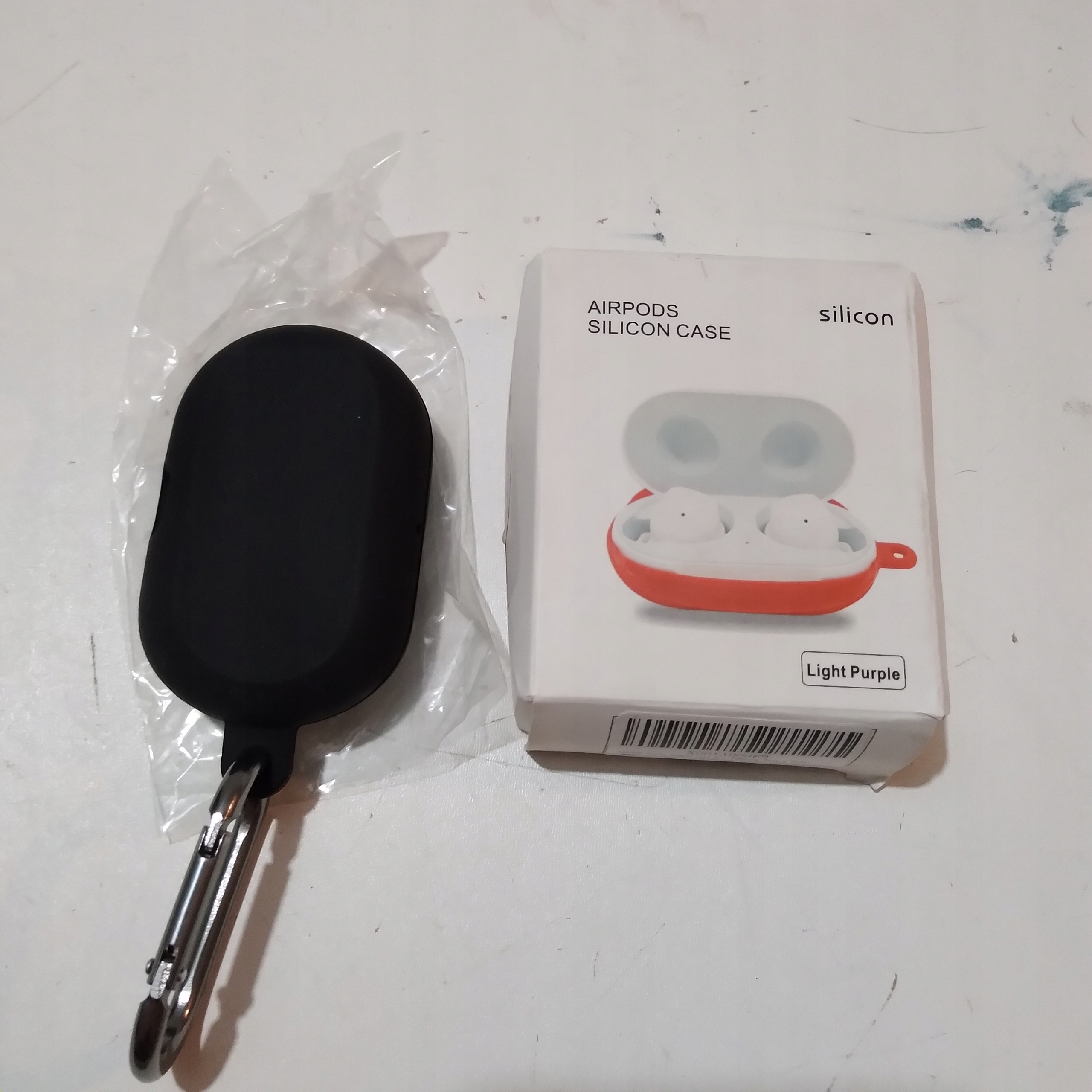 Etui Keys samsung galaxy Buds + karabińczyk Kolor dominujący czarny
