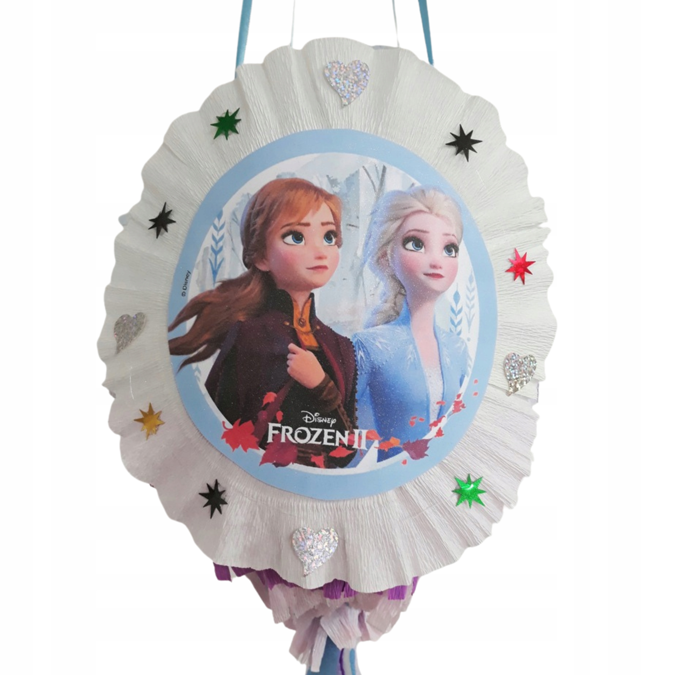 Zestaw PINIATA FROSEN ELSA + kij + gratisy! Stan opakowania oryginalne