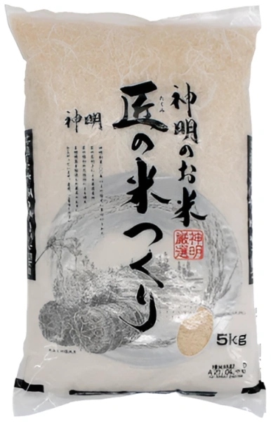 Levně Bílá krátkozrnná rýže Takumi (Aomori Masshigura) japonská 5 kg Shinmei