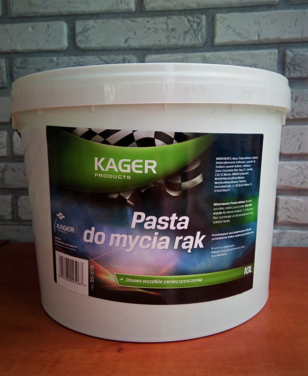 

Kager Pasta do mycia rąk Bhp 10L