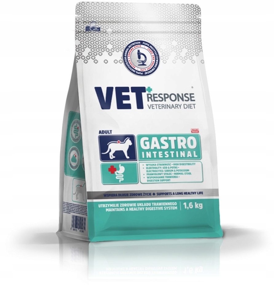 Vet Response Gastrointestinal karma sucha dla kota indyk 1,6 kg