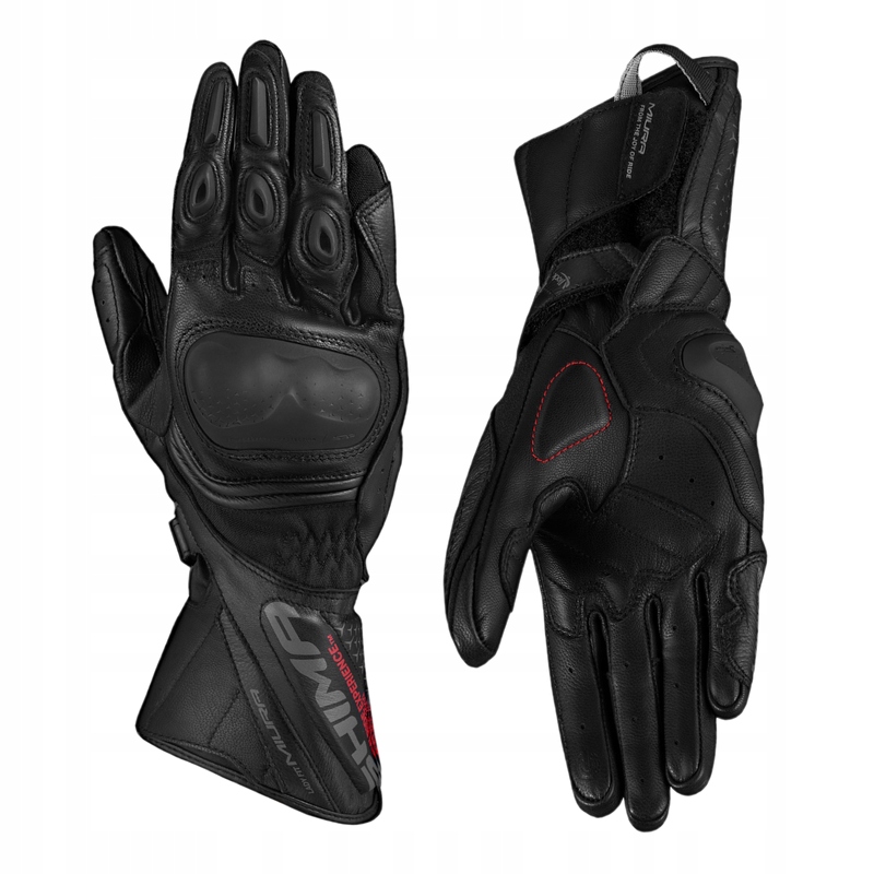 

Rękawice skórzane Shima Miura Lady Black Gratisy