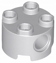 

Lego 17485 kopuła cone 2x2 otwory j. szary 1 szt N