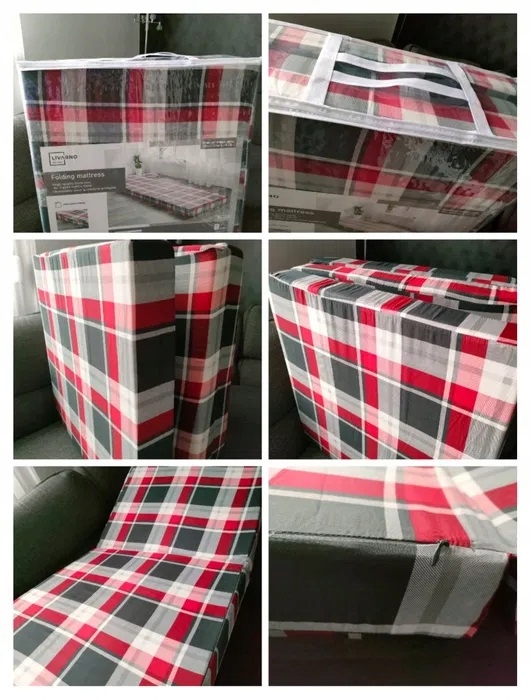 Materac rozkładany turystyczny 190x65x8,5