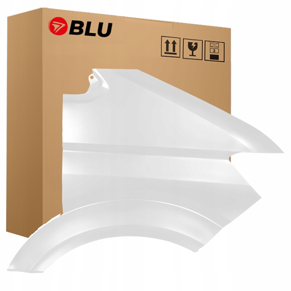 Blu Blatník Vw Crafter II 2 Sy/sz LB9A pravý 16- přední pozink CandyWeiss