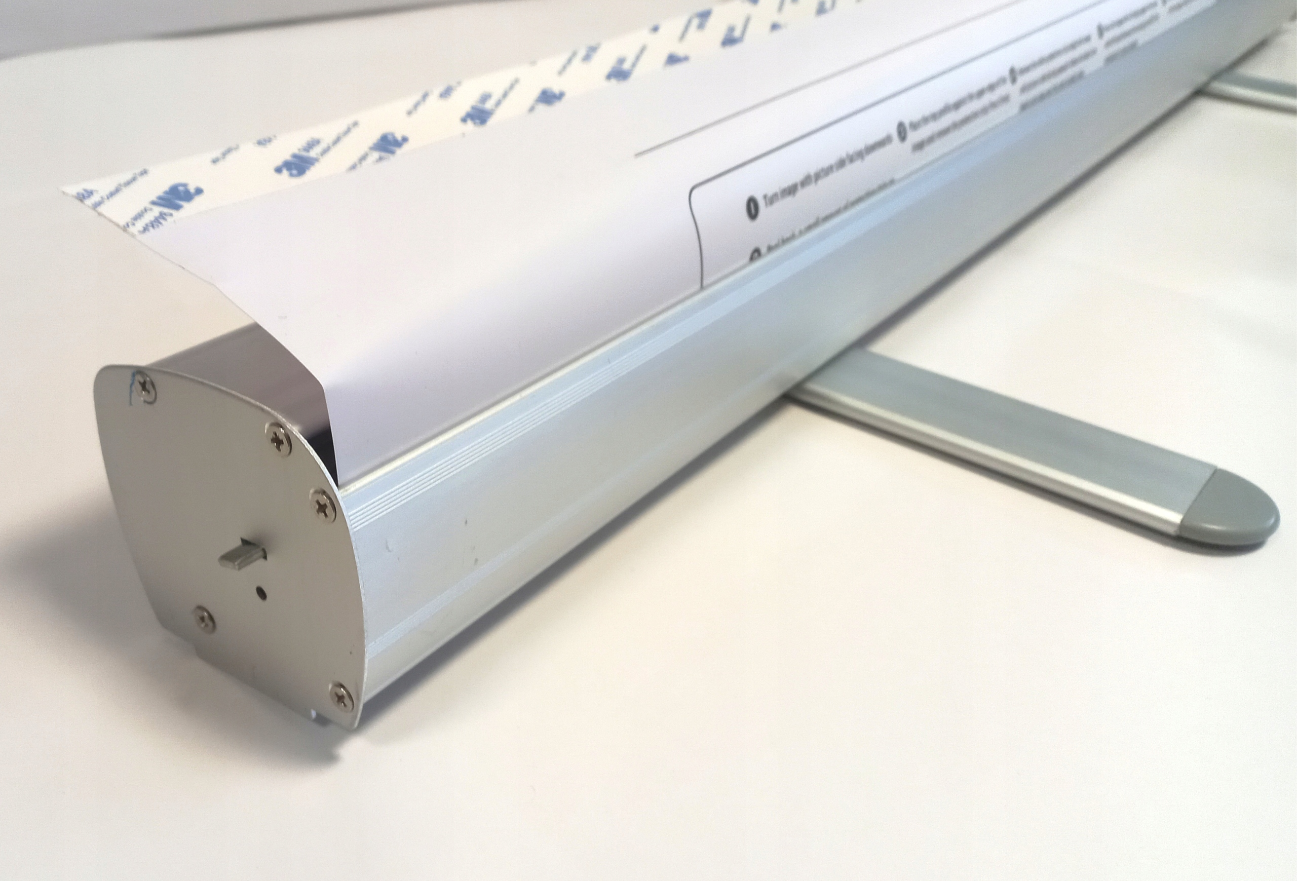 Roll-up Rollup 100 cm wydruk blockout Wysokość produktu 200 cm