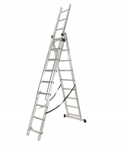 WIELOFUNKCYJNA DRABINA ALUMINIOWA 6M REGULOWANA