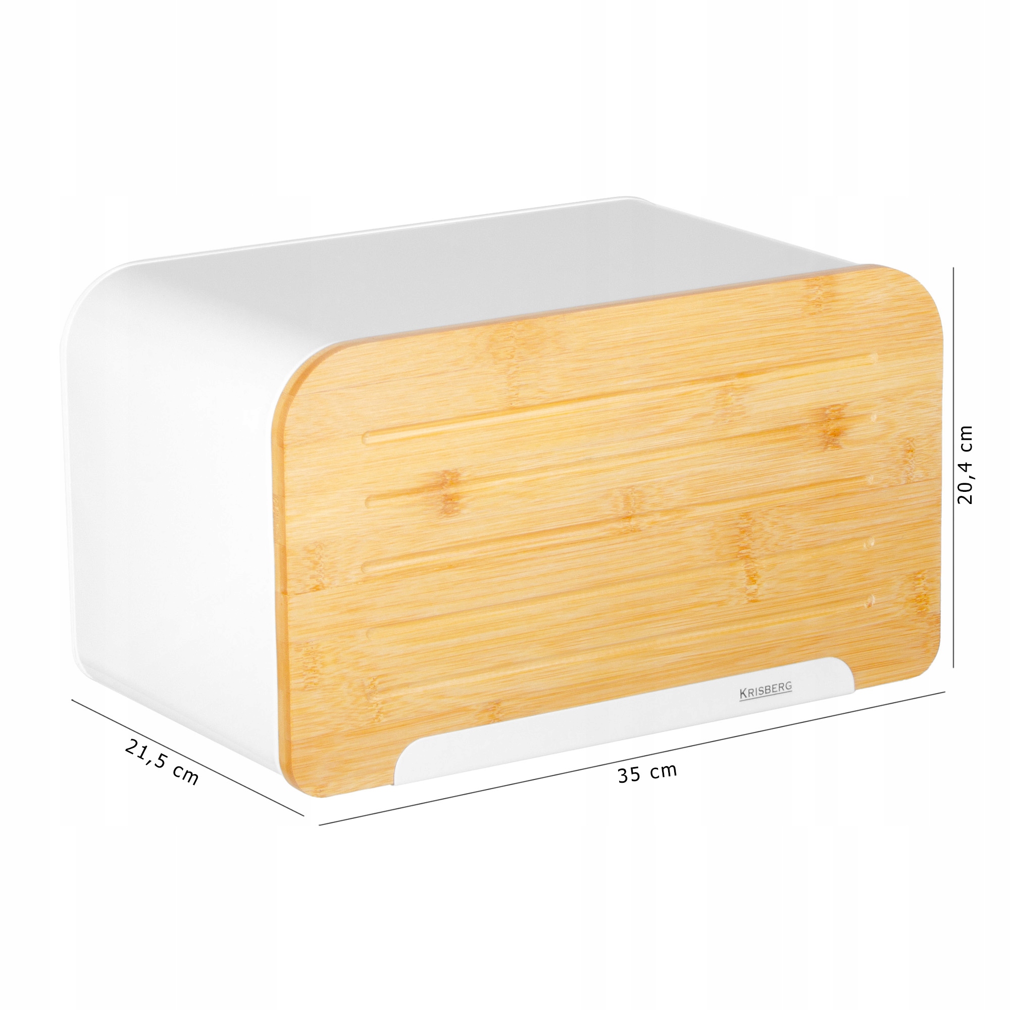 CHLEBAK POJEMNIK NA PIECZYWO CHLEB DREWNIANY METAL Rodzaj z deską