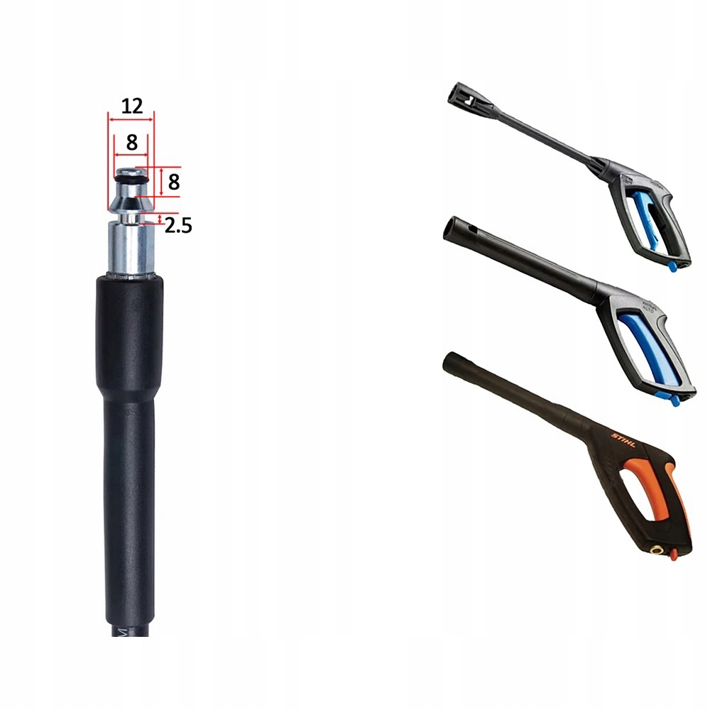 WĄŻ PRZEDŁUŻKA HQ 10M CLICK CONNECT MYJKA CIŚNIENIOWA STHIL NILFISK GERNI Stan opakowania oryginalne