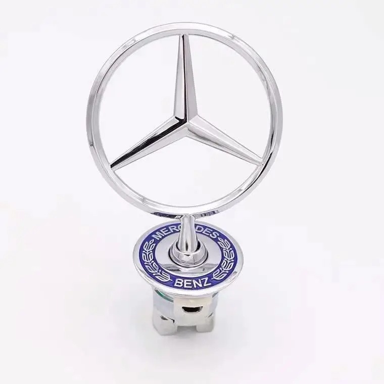 Emblém značky Mercedes kovový s gravírováním