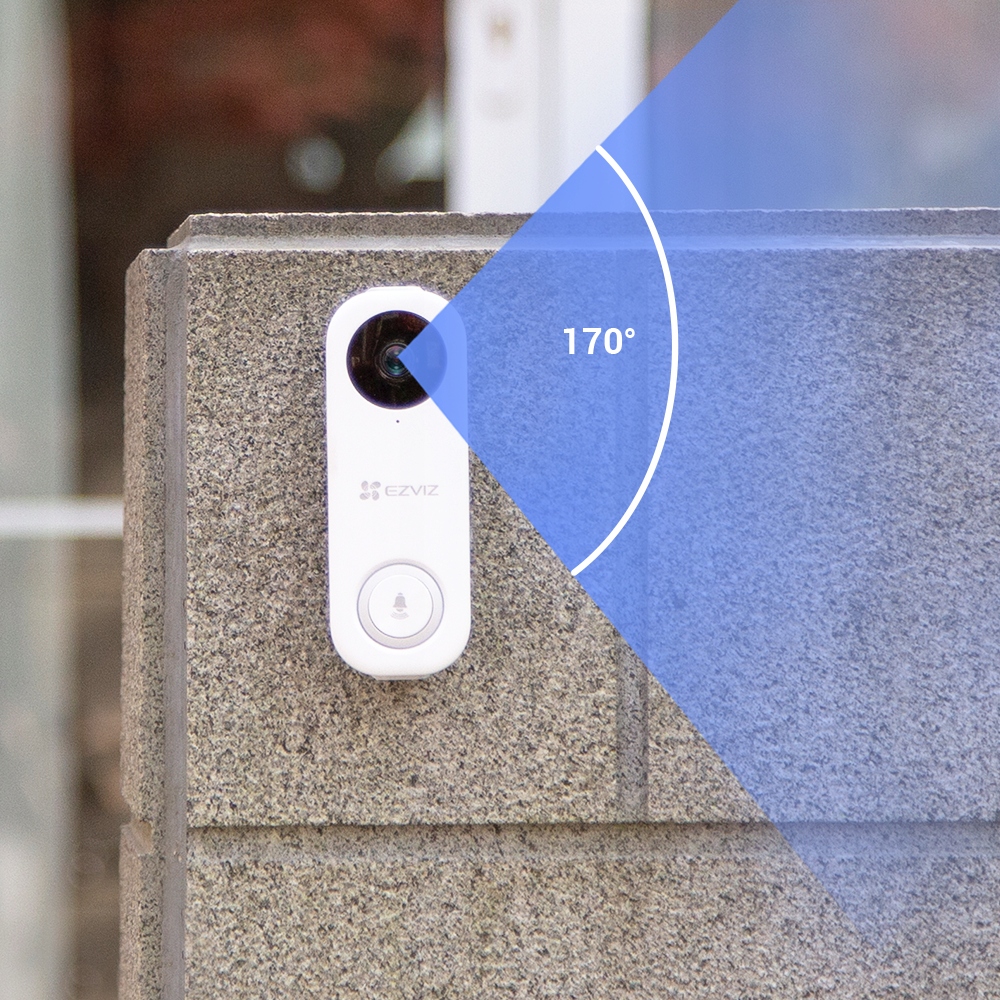 DZWONEK WIFI WIDEO 1080p WODOODPORNY EZVIZ DB1C EAN (GTIN) 6941545604565