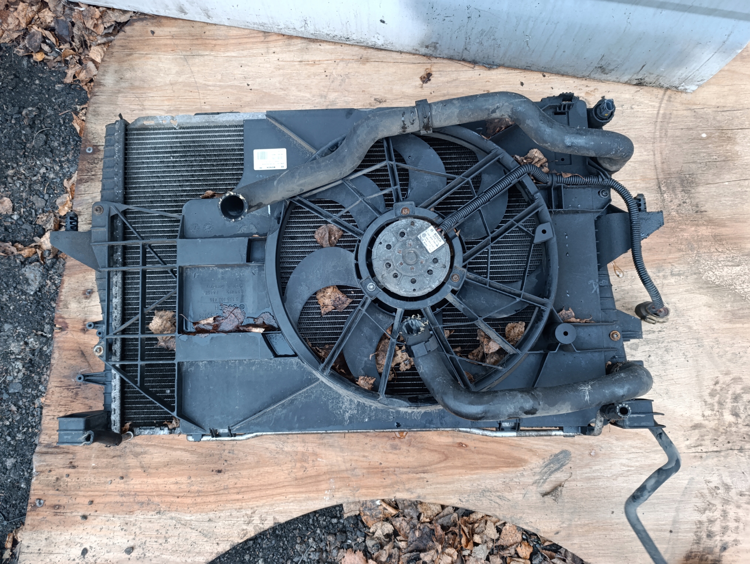 VW T5 ventilátor chladiče 7H0959455A