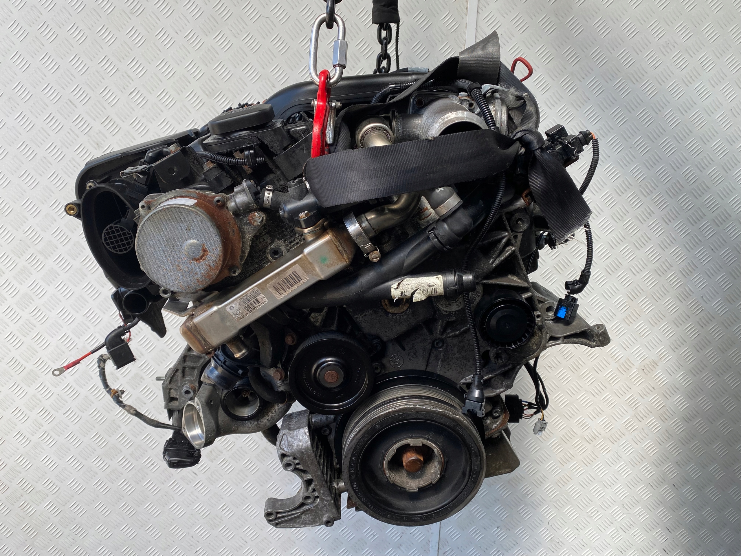 BMW 1 E81 E87 E90 04-07 engine complete 2.0D M47D20 M47T 204D4 173tys.km